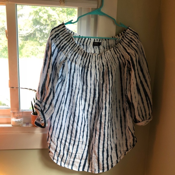 Ralph Lauren Off the shoulder shirt - Picture 3 of 4